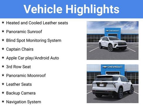 New 2026 Chevrolet Traverse High Country FWD image 4
