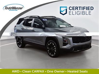 Certified 2025 Chevrolet Equinox RS w/ Safety and Technology Package