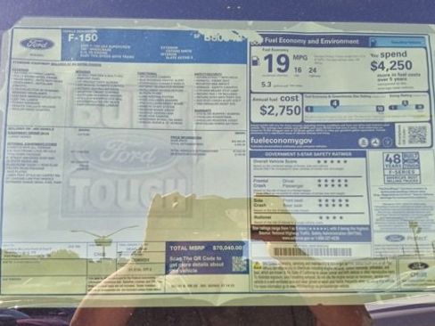 New 2025 Ford F150 XLT w/ Equipment Group 301A Standard image 33