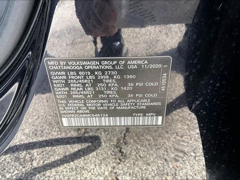 Used 2021 Volkswagen Atlas SEL Premium image 19