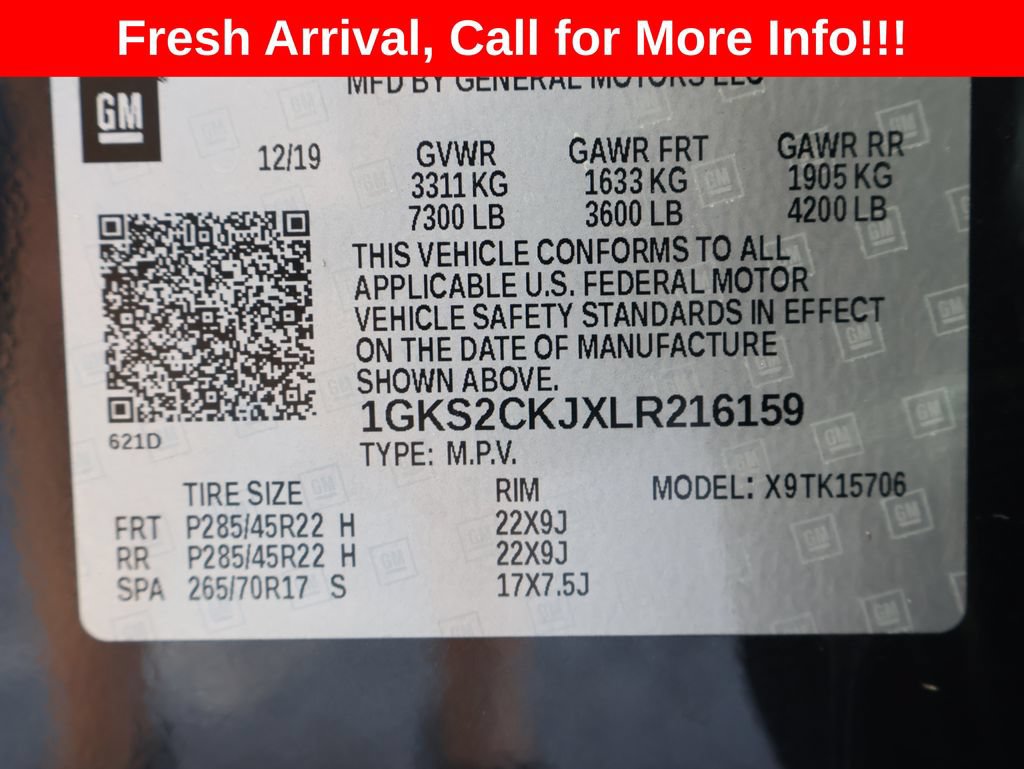 Used 2020 GMC Yukon Denali w/ Denali Premium Package AWD/4WD image 41