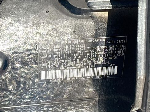 Used 2022 Subaru Ascent Limited image 34