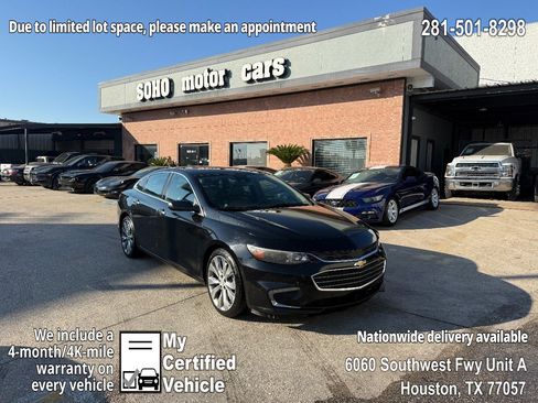 Used 2017 Chevrolet Malibu Premier w/ Premier Sun and Wheel Package image 1