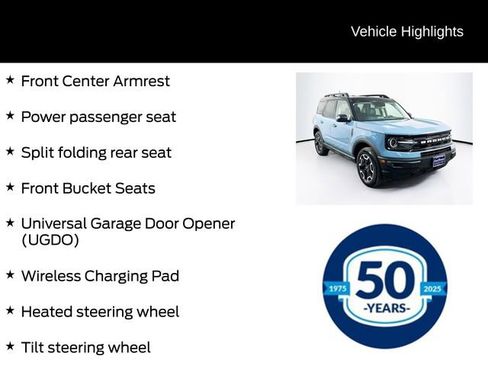 Certified 2022 Ford Bronco Sport Outer Banks w/ Tech Package image 16