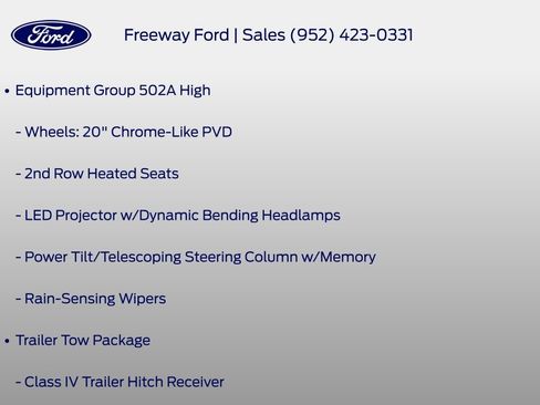 Certified 2023 Ford F150 Lariat w/ Equipment Group 502A High AWD/4WD image 14