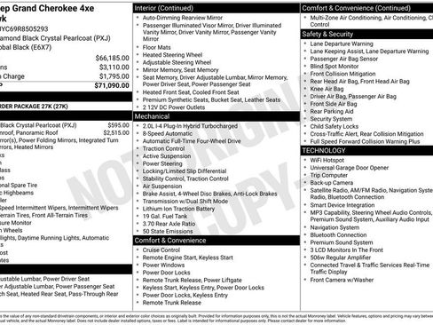 Certified 2024 Jeep Grand Cherokee Trailhawk AWD/4WD image 41