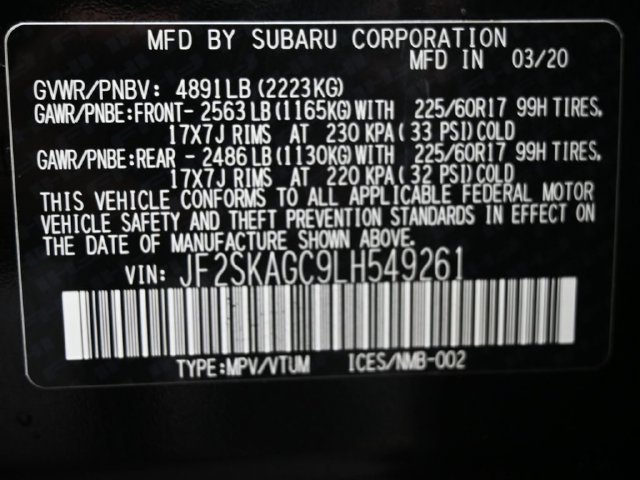 Used 2020 Subaru Forester Premium AWD/4WD image 8