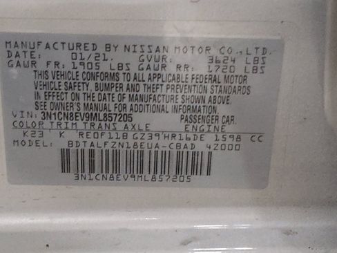 Used 2021 Nissan Versa SV image 33