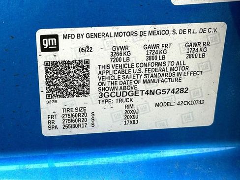 Used 2022 Chevrolet Silverado 1500 LTZ AWD/4WD image 31