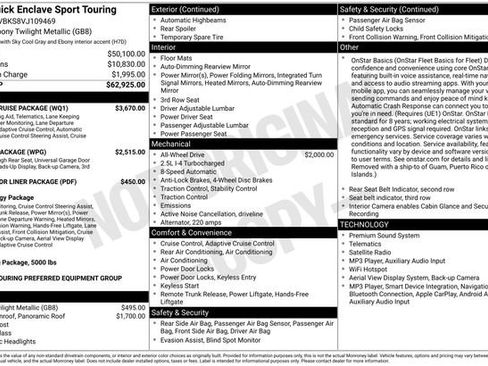 New 2027 Buick Enclave Sport Touring w/ Super Cruise Package AWD/4WD image 25