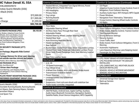 Used 2019 GMC Yukon XL Denali w/ Denali Ultimate Package image 2