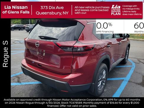New 2026 Nissan Rogue S AWD/4WD image 3