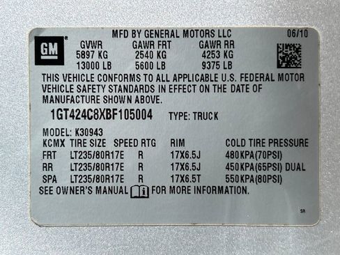 Used 2011 GMC Sierra 3500 SLT image 36
