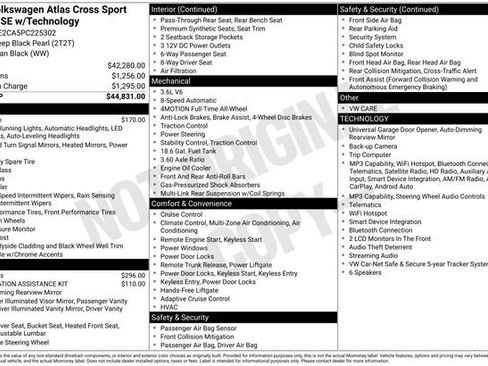 Used 2023 Volkswagen Atlas Cross Sport SE AWD/4WD image 13