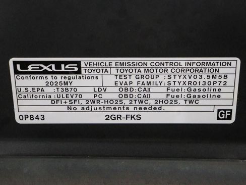 Used 2025 Lexus ES 350 w/ Premium Package FWD image 29