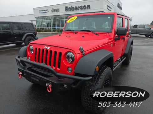 Used 2015 Jeep Wrangler Unlimited Sport w/ Connectivity Group image 1