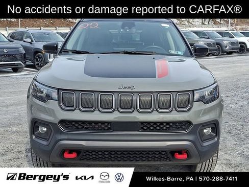 Used 2022 Jeep Compass Trailhawk w/ Sun and Sound Group image 2