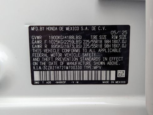 Used 2026 Honda HR-V EX-L image 33