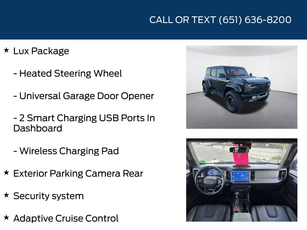 Used 2022 Ford Bronco Raptor AWD/4WD image 10