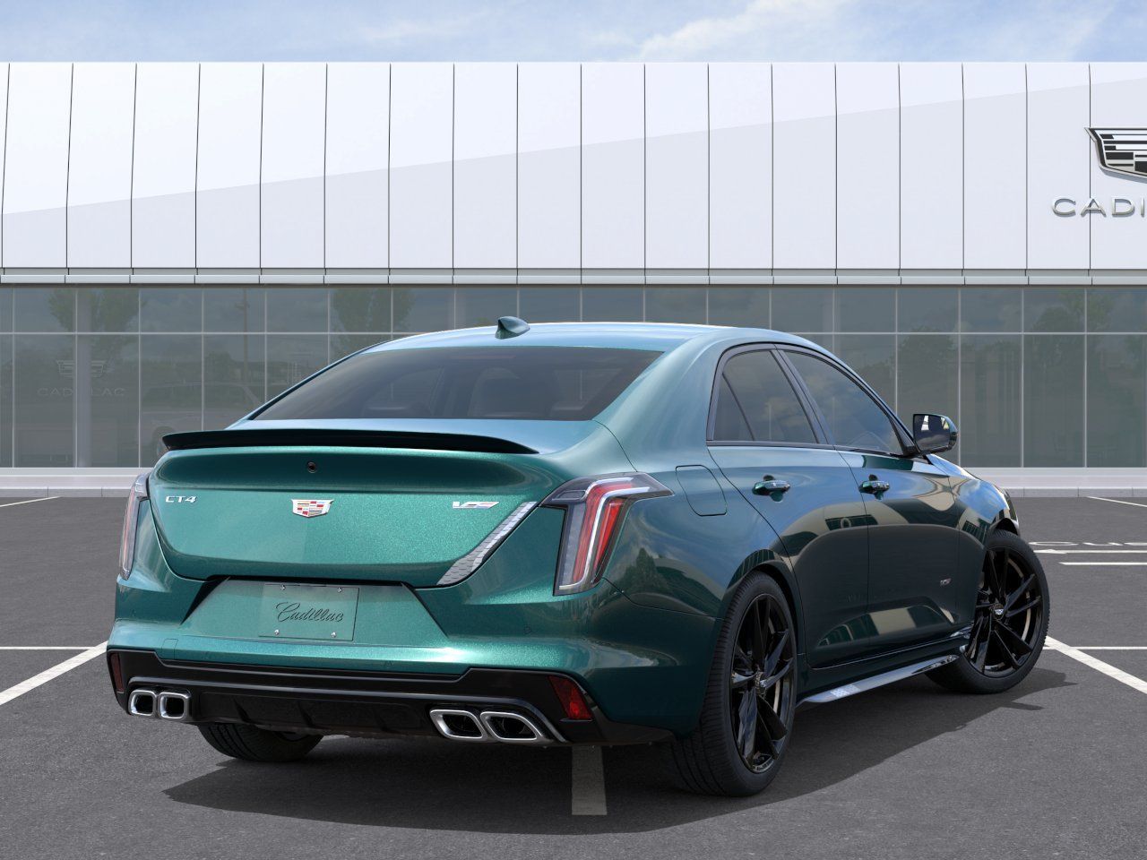 New 2026 Cadillac CT4 V w/ LPO, Bronce Accent Package RWD image 4