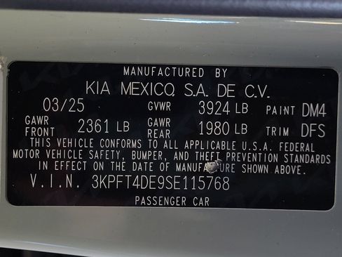 Used 2025 Kia K4 FWD image 33
