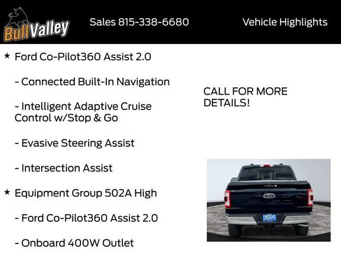Used 2021 Ford F150 Lariat w/ Equipment Group 502A High AWD/4WD image 9