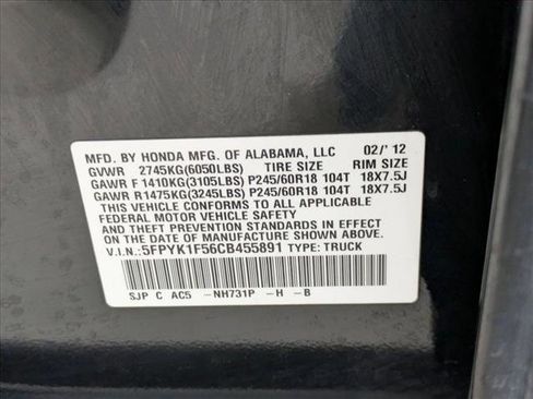 Used 2012 Honda Ridgeline RTL image 22