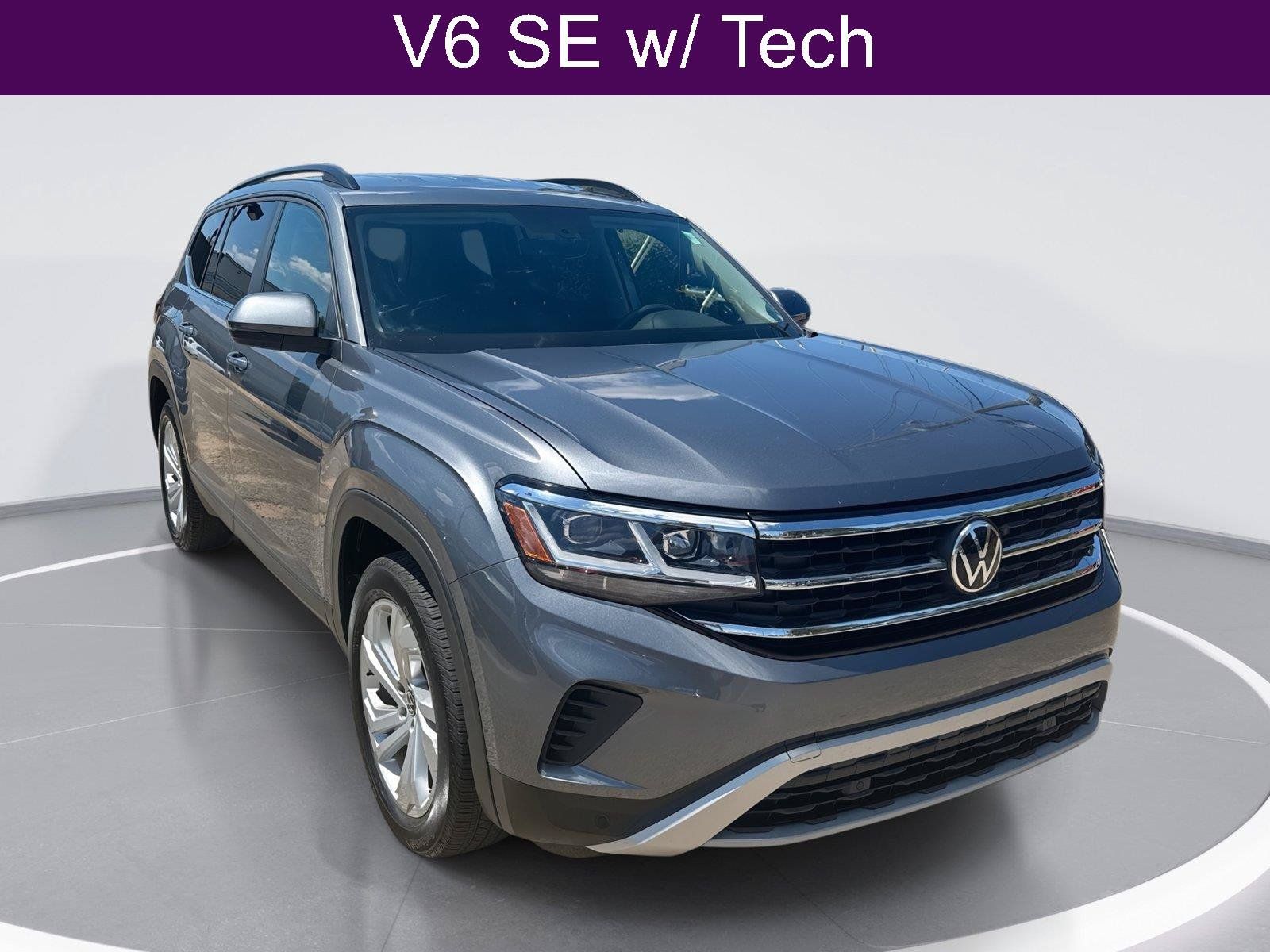 Used 2021 Volkswagen Atlas SE w/ Towing Package FWD image 1