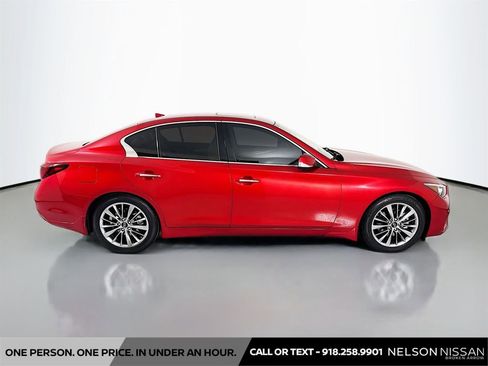 Used 2022 INFINITI Q50 Luxe w/ Cargo Package RWD image 4