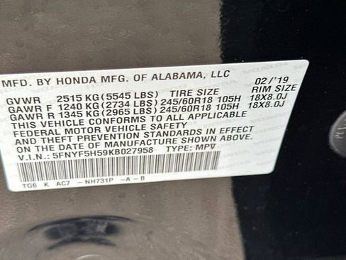 Used 2019 Honda Pilot EX-L image 27
