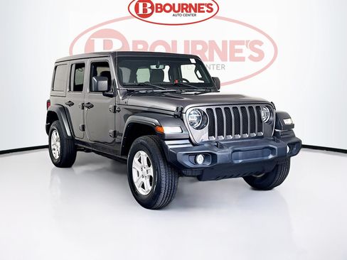 Used 2022 Jeep Wrangler Unlimited Sport w/ Sun And Sound Package AWD/4WD image 1