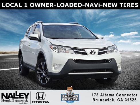 Used 2015 Toyota RAV4 Limited w/ Technology Package FWD image 1