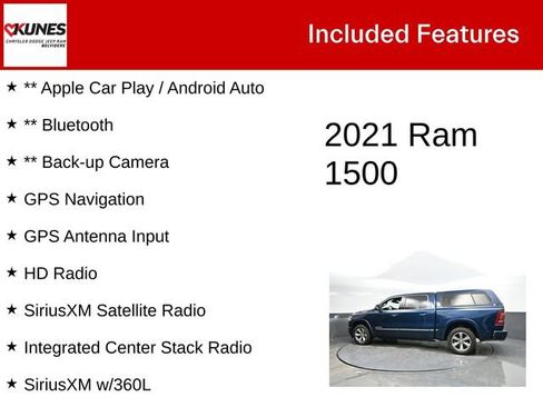Used 2021 RAM 1500 Limited image 3