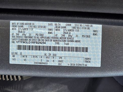 Used 2024 Ford F150 XLT w/ Equipment Group 302A MID AWD/4WD image 28