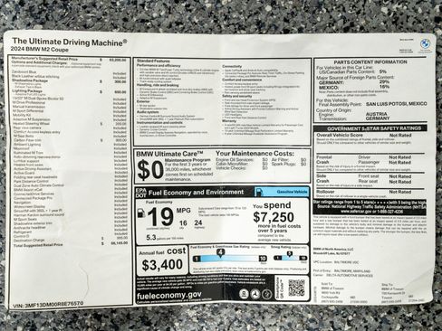 Used 2024 BMW M2 w/ Lighting Package image 22