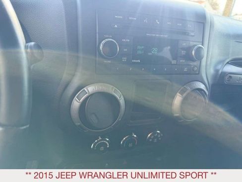 Used 2015 Jeep Wrangler Unlimited Sport w/ Connectivity Group image 10