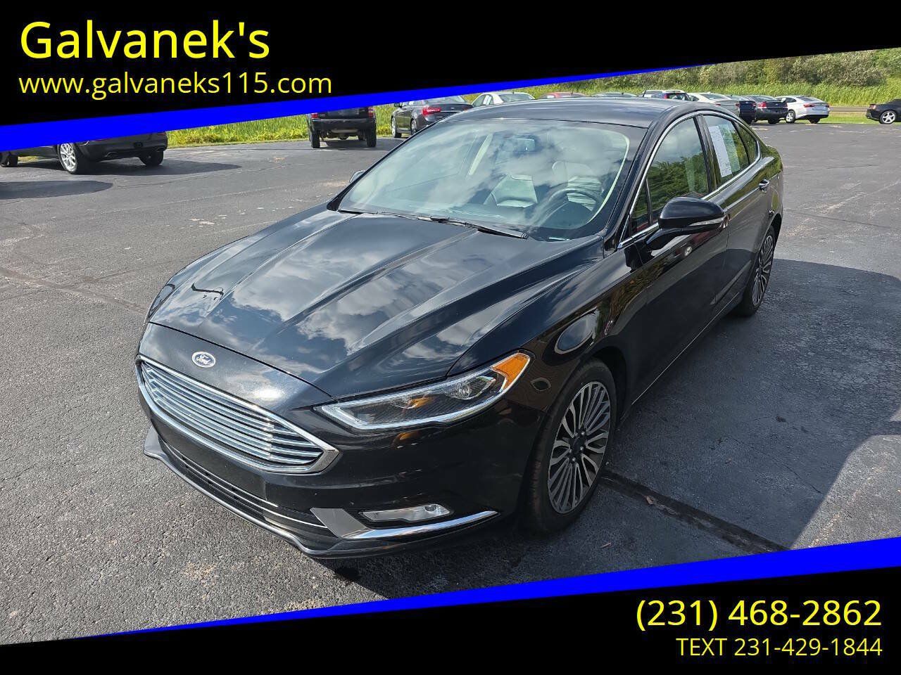 Used 2017 Ford Fusion SE w/ Fusion SE Technology Package AWD/4WD image 1