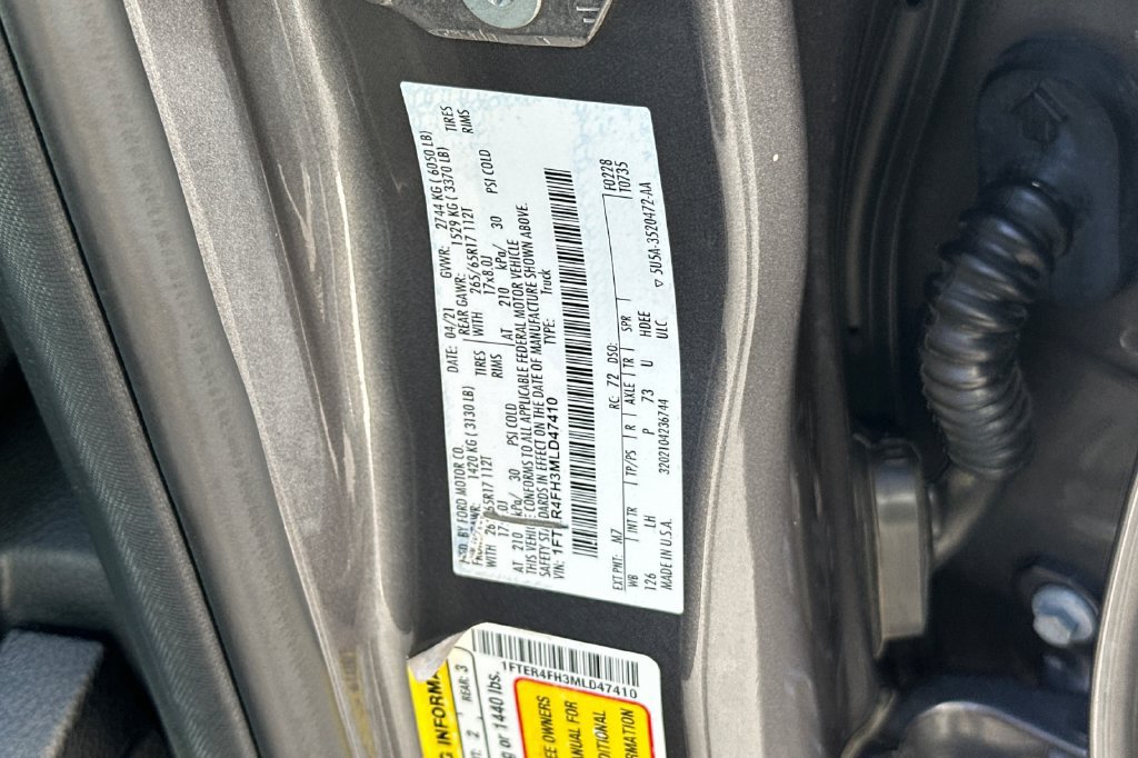 Used 2021 Ford Ranger XLT w/ Equipment Group 301A Mid AWD/4WD image 26