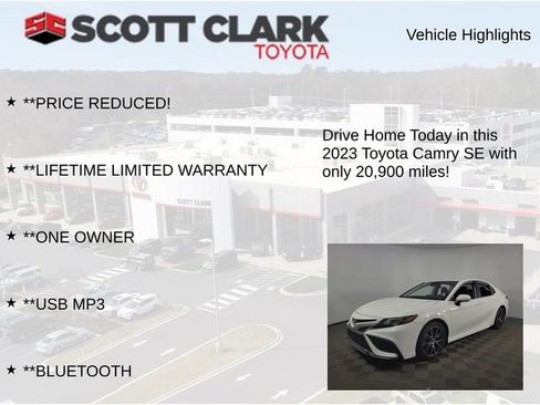 Used 2023 Toyota Camry SE image 12