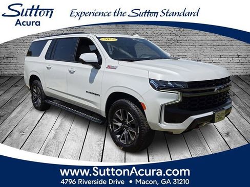 Used 2021 Chevrolet Suburban Z71 w/ Rear Media and Nav Package AWD/4WD image 1