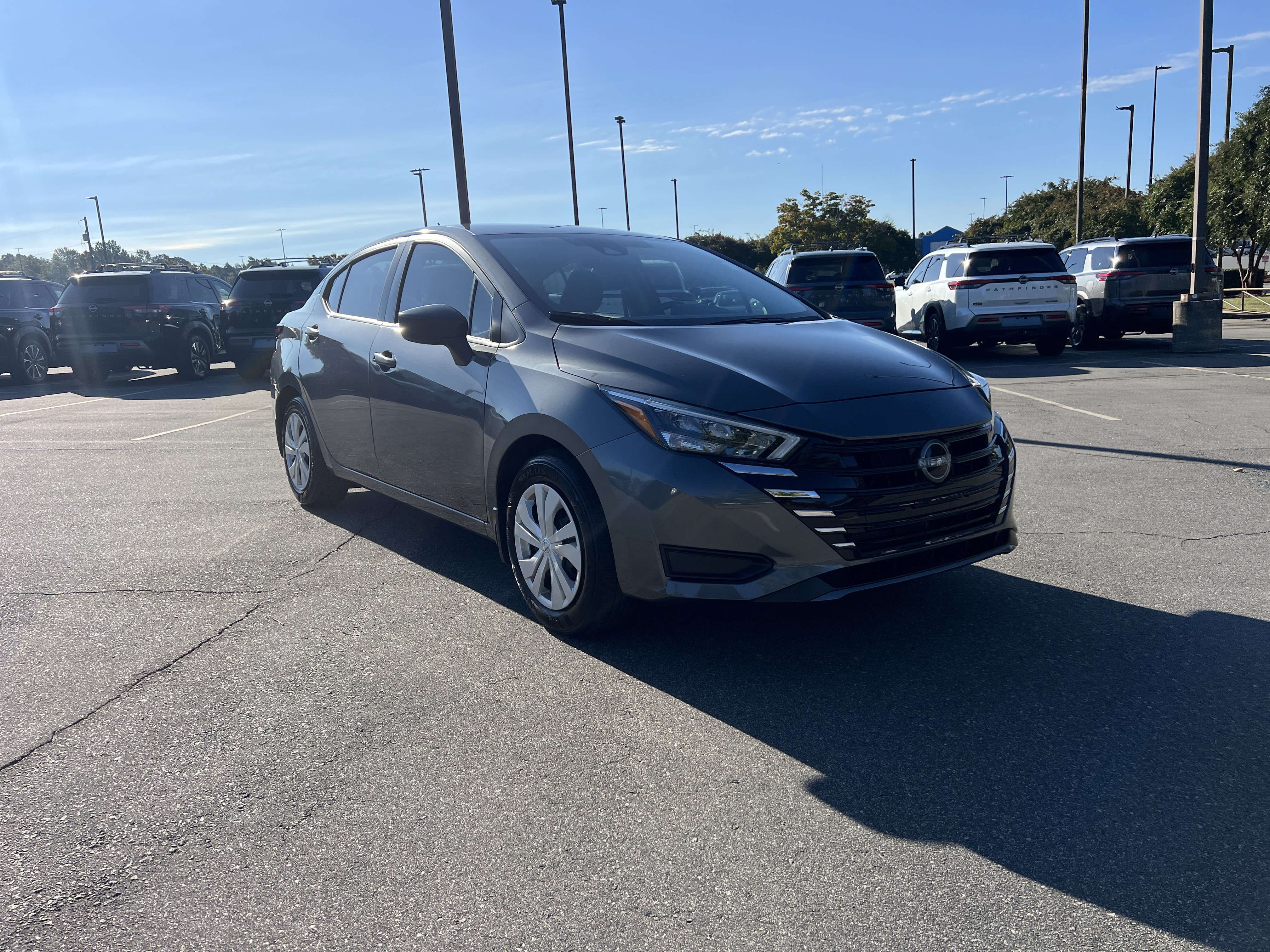 Certified 2025 Nissan Versa S w/ Trunk Package FWD image 3
