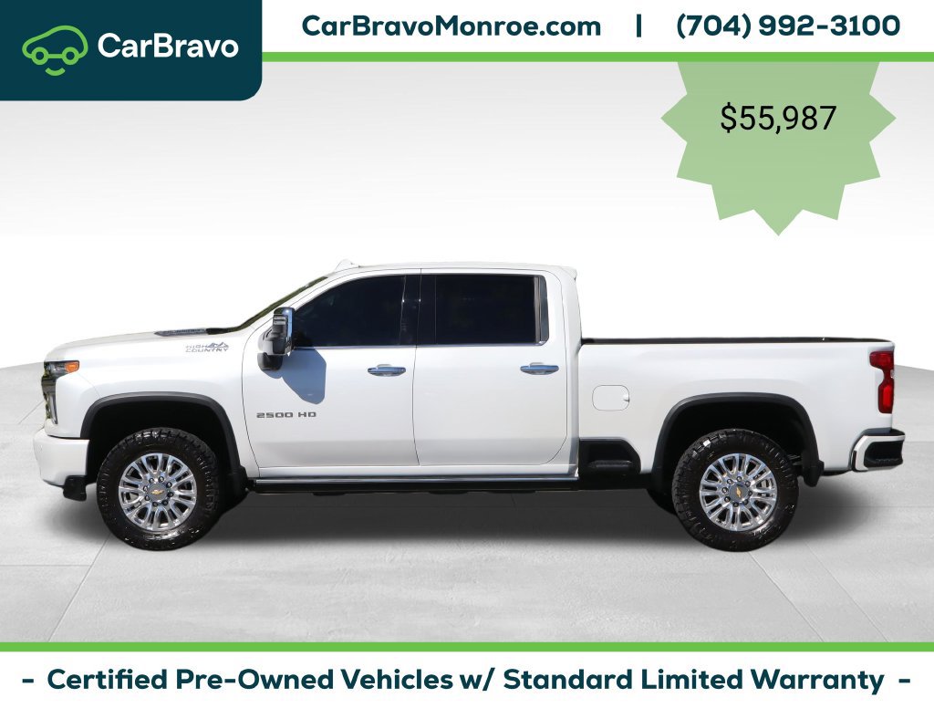 Certified 2022 Chevrolet Silverado 2500 High Country w/ Z71 Off-Road Package AWD/4WD image 2