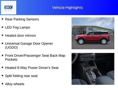 New 2025 Ford Bronco Sport Heritage w/ Convenience Package image 20