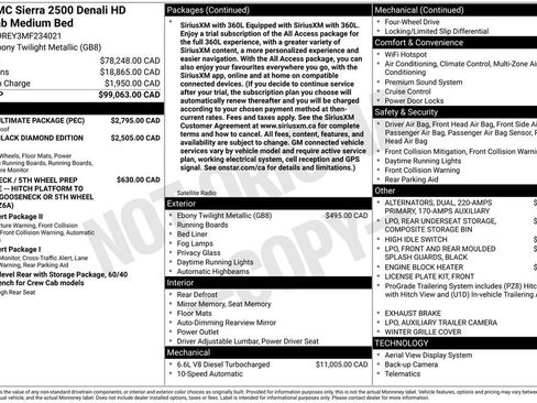 Used 2021 GMC Sierra 2500 Denali w/ Denali Ultimate Package AWD/4WD image 2