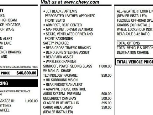 Used 2023 Chevrolet Colorado ZR2 w/ ZR2 Convenience Package III AWD/4WD image 2