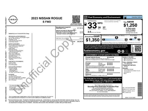 Used 2023 Nissan Rogue S FWD image 2