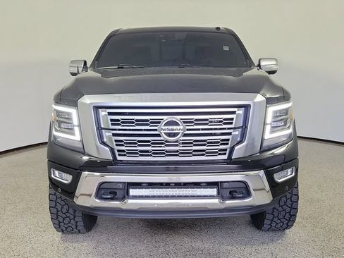 Used 2021 Nissan Titan Platinum Reserve w/ Moonroof Package AWD/4WD image 3