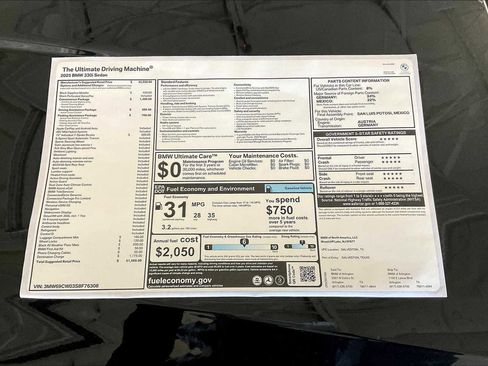 Used 2025 BMW 330i 330i w/ Convenience Package image 19