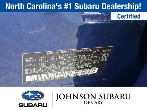 Certified 2026 Subaru Forester Sport AWD/4WD image 18