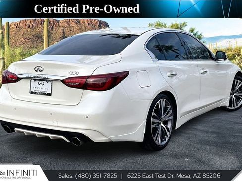 Used 2022 INFINITI Q50 Sensory image 2